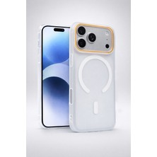 Fenza iPhone 17 Pro Uyumlu Magsafe Wireless Şarj Özellikli Mat Sert Arka Kapak Kılıf