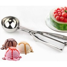 Makkam Home Dondurma ve Kurabiye Şekillendirme Kaşığı (1, Metal, Large)