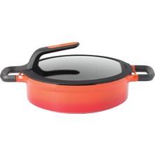 Berghoff Gem Stay Cool Soft Orange Pilav Tenceresi 24 cm