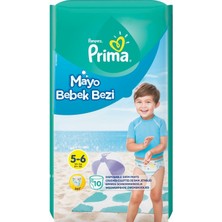 Splashers 14+ kg 5-6 Beden Mayo Bebek Bezi (10 Adet)