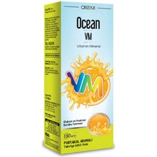Ocean Vm Vitamin Portakal Aromalı Şurup 150 ml