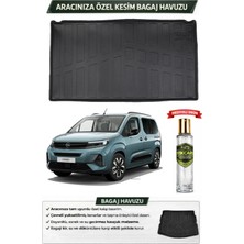 Opel Combo 2024 Model Araca Özel Esnek Demirli  Bagaj Havuzu + Hediyeli