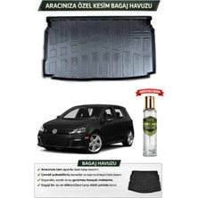 Volkswagen Golf 6  2008 Model Araca Özel Esnek Bagaj Havuzu + Hediyeli
