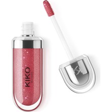Kiko 3D Hydra Gloss Dudak Parlatıcısı 22 Sparkling Red Garnet Besleyici ve Nemlendirici Özellikli