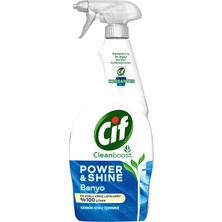 Power Shine Cleanboost Sprey Temizleyici Banyo Için Temizleyici ve Kireç Çözücü 750 ml