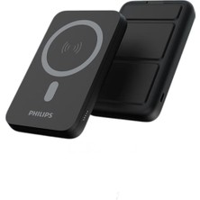 Hype Store Magsafe Ile Uyumlu Kablosuz Powerbank, 5000 Mah, Taşınabilir Şarj Cihazı, Stand Özellikli, Usb-C ve