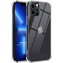 Hype Store iPhone 13 Pro Için Kılıf Shock Absorbing Şeffaf [iphone 13 Pro ile Uyumlu Kılıf - Şeffaf]