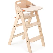 Mamatoyz Mychair Ahşap Katlanır Mama Sandalyesi Naturel