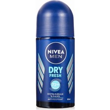 Men Erkek Roll On Deodorant Dry Fresh 72 Saat Anti-Perspirant Koruma, Ekstra Kuruluk, 50 ml