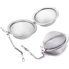 Orret Home Metal Top Çay Süzgeci,topuz Çay Filtresi,bitki ve Yeşil Çay Için Paslanmaz Süzgeç,bardağa
