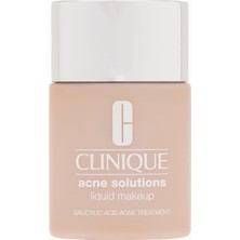 Akne Çözümleri Salisilik Asit Içeren Likit Fondöten | Kuru Karma ve Yağlı Cilt Tipleri Için | Orta K