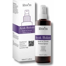 Roen Ayak ve Tırnak Bakım Spreyi, Panthenol ve Vitamin E Içerikli, Lavanta Yağlı, 100ML