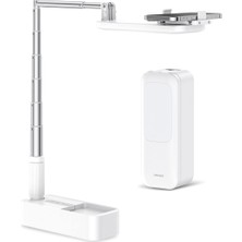 Hype Store Usams US-ZB209 Online Ders ve Yayın Için Ledli,monopodlu,kumandalı,şarjlı Taşınabilir Telefon Standı