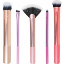 Özgürce 5'li Göz Makyaj Fırça Seti, Profesyonel ve Zarif Tasarım