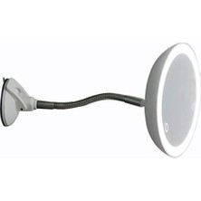 Land Of Myth - Şerit LED Işıklı Banyo Makyaj-Tıraş Aynası, 10X Hd Büyütme, Esnek, Dokunmatik Işık Kı