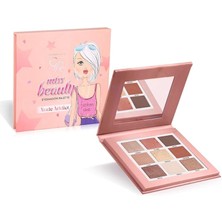 Golden Rose Miss Beauty Eyeshadow Palette Far Paleti Nude Addict