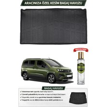 Peugeot Rifter 2025 Model Araca Özel Esnek Demirli Bagaj Havuzu + Hediyeli