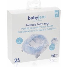 Hype Store Babyjem Portatif Lazımlık Yedek Poşet 20LI Kutulu