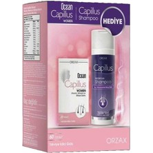 Hype Store Ocean Capillus Women 60 Tablet + Capillus Shampoo 200 ml Hediye