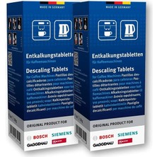 Sıemens Neff Gaggenau Kahve Makinaları Için 12 Kireç Çözücü Tablet No: 310967