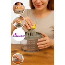 Feyza Design Pratik Çok Amaçlı Mutfak Seti: Limon Sıkacağı, Rende, Yumurta Ayırıcı, Ölçü Kabı