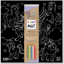 Hype Store Akademi Çocuk Funny Mat (Tebeşirli) Unicorn