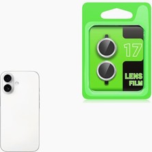 Hype Store Senon iPhone 17 Için Cl-07 Kamera Lens Koruyucu (Gümüş)