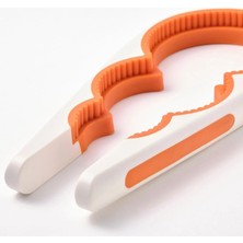 Uppfylld Kavanoz Açacağı, Beyaz-Turuncu, 21 Cm, 3-7 cm Kapak Çapı Için