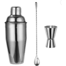 Feyza Design Paslanmaz Çelik Kokteyl Hazırlama Seti 750 Ml, Şık ve Dayanıklı Tasarım