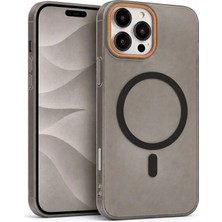 Fenza iPhone 16 Pro Max Uyumlu Magsafe Wireless Şarj Özellikli Mat Sert Arka Kapak Kılıf