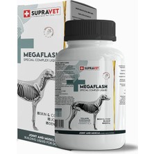 Supravet Köpekler Için Eklem ve Kas Geliştirici Likit Megaflash +Xxl 500 ml (Special Complex Liquid)