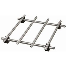 Ikea Lamplig Nihale Altlık, 17,8 x 17,8 Cm, Paslanmaz Çelik
