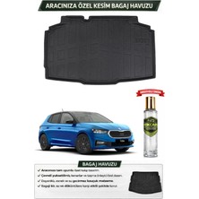 Skoda Fabia 2023 Model Araca Özel Esnek Bagaj Havuzu + Hediyeli