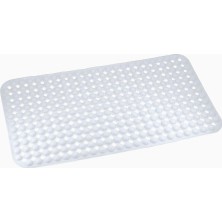 Efe Mark Premium Serisi Banyo - Küvet Içi Kaydırmaz Vantuzlu Yuvarlak Desenli Diktördgen Paspas 66,5