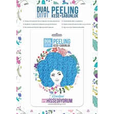 Dualpeeling Kese + Sabunluk Hamam Kesesi - Banyo Kesesi