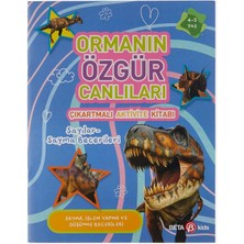 Ormanın Özgür Canlıları - Çıkartmalı Aktivite Kitabı (Kapak Değişebilir)