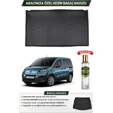 Fiat Doblo 2024 Model Araca Özel Esnek Demirli Bagaj Havuzu + Hediyeli