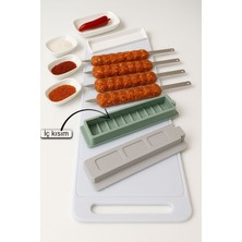 Feyza Design Pratik Kebap Şekillendirici, 32 Cm, Et Kalıp Aparatı, Hızlı ve Kolay Kullanım