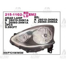 Depo Far Micra 2014-2018 Sol (1 Adet) (Oem No: 26060-3HN1A)
