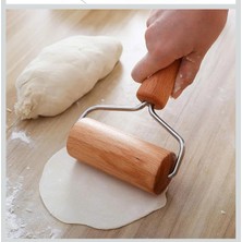 Feyza Design Mini Merdane, Hamur Silindiri, Kolay Kullanım, Döner Başlıklı Merdane