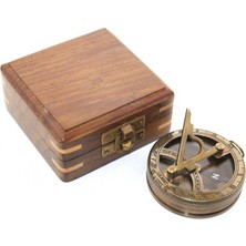 Ahşap Kutulu Pusula Model 7