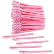 Özgürce Kaş ve Kirpik Tarama Fırçası Seti, 50 Adet, Kolay Kullanım