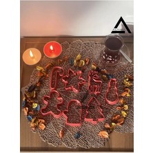 Yılbaşı Temalı Kurabiye Kalıbı Seti (7 Adet)