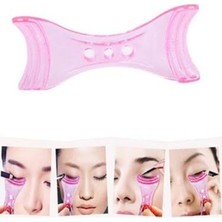 Özgürce Pembe Renkli Eyeliner Uygulama Aparatı, Kolay ve Hızlı Göz Makyajı