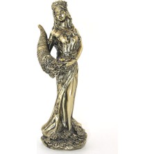 Polyester Bereket Tanrıçası Fortuna Figürü Model 3