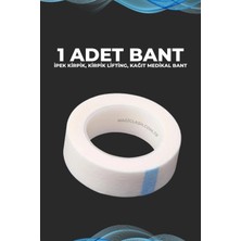 Özgürce Ipek Kirpik Lifting Bantı, Medikal Göz Altı Kağıt Bandı, 1 Rulo
