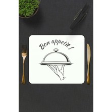 Feyza Design 2'li Cam Tabak Takım, Kahvaltı ve Pasta Servisi, 29X34 cm