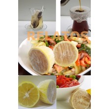 Feyza Design 500 Adet Hijyenik Limon Çekirdeksiz Bitki Çayı Bonesi