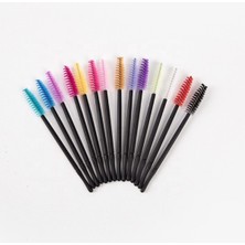 Özgürce Kaş ve Kirpik Tarama Fırçası 50'li, Kalıcı Makyaj ve Microblading Uyumlu