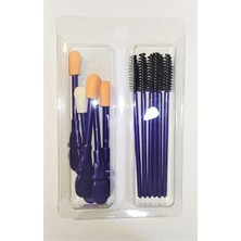 Özgürce 5'li Aplikatör ve 6'lı Kaş Fırça Seti, Pratik ve Kullanışlı Organize